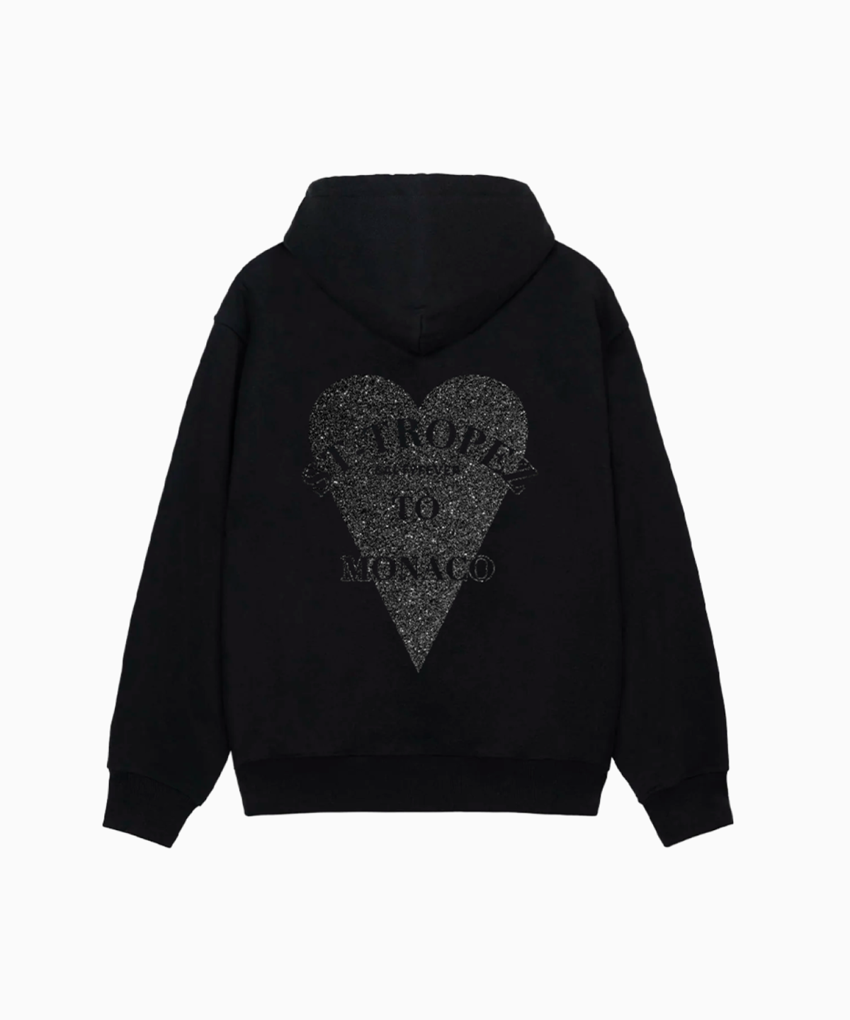 HOODIE GLITTER BLACK