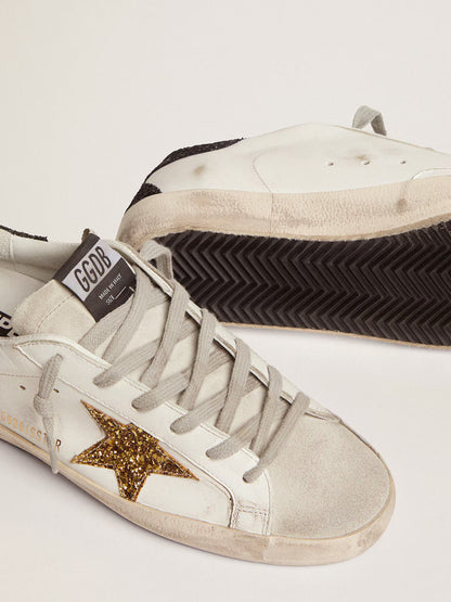GGDB - Super-Star LTD avec étoile dorée et talon en paillettes noires